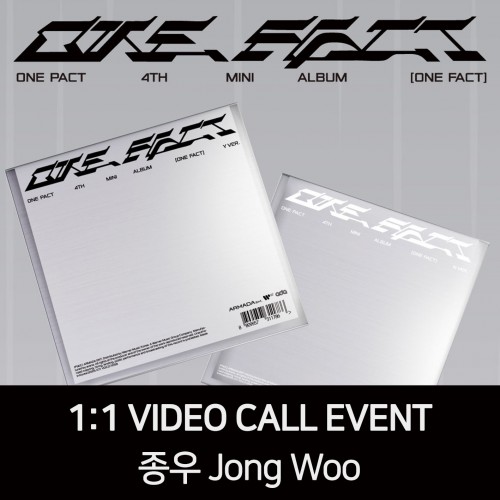 【종우】【8/29 1:1 영상통화】【랜덤】 ONE PACT (원팩트) - 4th Mini Album [ONE FACT]-thumbnail