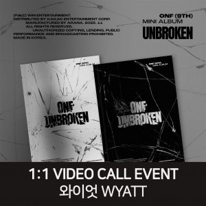 【와이엇】【11/16 1:1 영상통화】【랜덤】 온앤오프 (ONF) - 9TH MINI ALBUM [UNBROKEN]-thumbnail