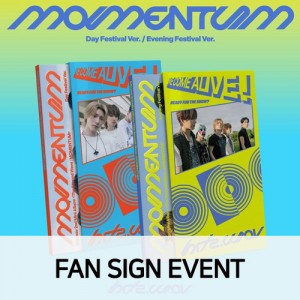 【9/18 대면 사인회】【랜덤】 hrtz.wav (하츠웨이브) - 미니 2집 [The Second Wave : MOMENTUM] (Day Festival Ver. / Evening Festival Ver.)